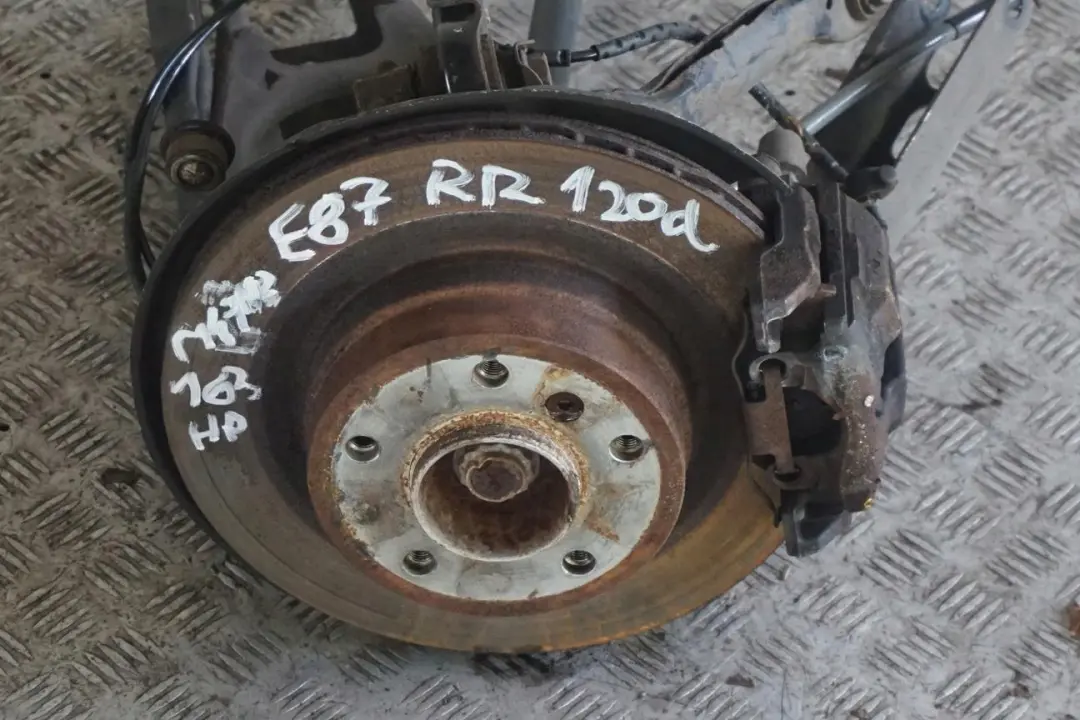 M47N2 Rear Right O/S Suspension Leg Axle Brake Disc to BMW 1 Series E87 120d with Part number 6774810 BMW 1 Series E87 120d M47N2 Rear Right O/S Suspension Leg Axle Brake Disc - SKU 6774810-13 - Part number 6774810