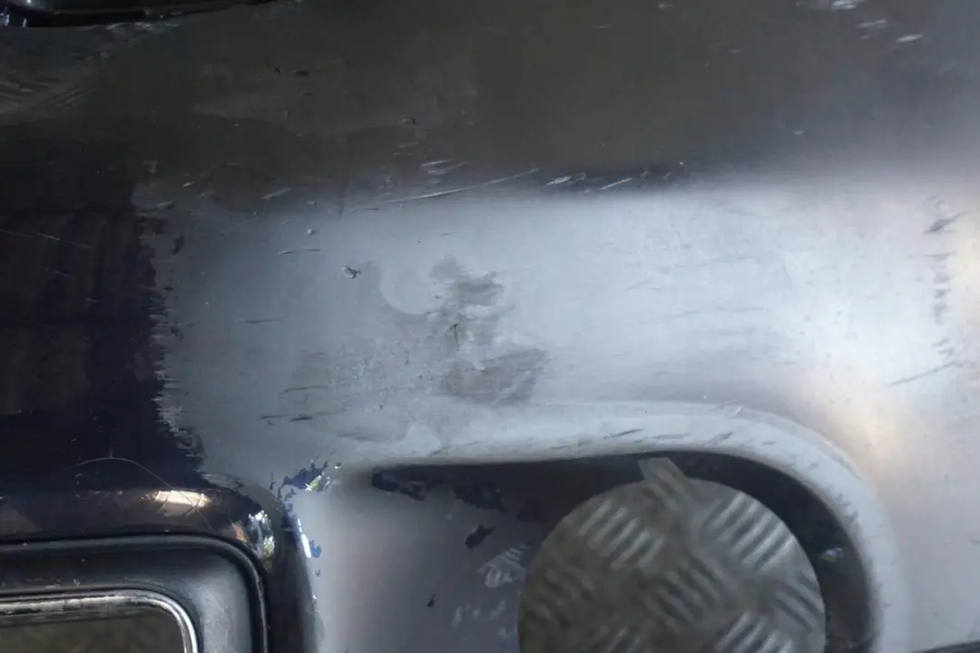 Complete Front Bumper Trim Panel Cosmic Blue - B13 to Mini R60 Cooper S with Part number 9806064 Mini R60 Cooper S Complete Front Bumper Trim Panel Cosmic Blue - B13 - SKU 9806064-COB - Part number 9806064