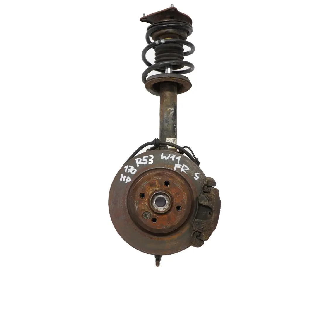 170cv Delantero Derecho Pata Freno Suspensión Buje para Mini R53 Cooper S W11 1.6 1 con número de pieza 6780470 Mini R53 Cooper S W11 1.6 1 170cv Delantero Derecho Pata Freno Suspensión Buje - SKU 6759422-1 - Número de pieza 6780470