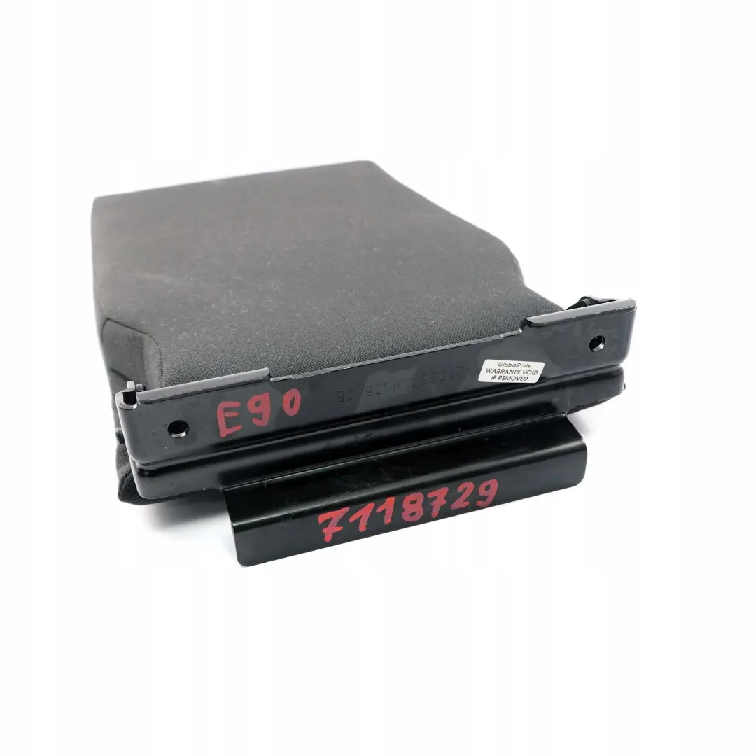 Rücksitz Hinten Armauflage Mitte Stoff Anthrazit für BMW 3 er E90 E91 E92 mit Teilenummer 7118729 BMW 3 er E90 E91 E92 Rücksitz Hinten Armauflage Mitte Stoff Anthrazit - SKU 7118729 - Teilenummer 7118729