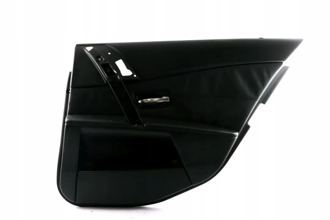 BMW 5 er E60 E61 Türverkleidung Leder Hinten Rechts Schwarz - SKU 7078742 - Teilenummer 7078742