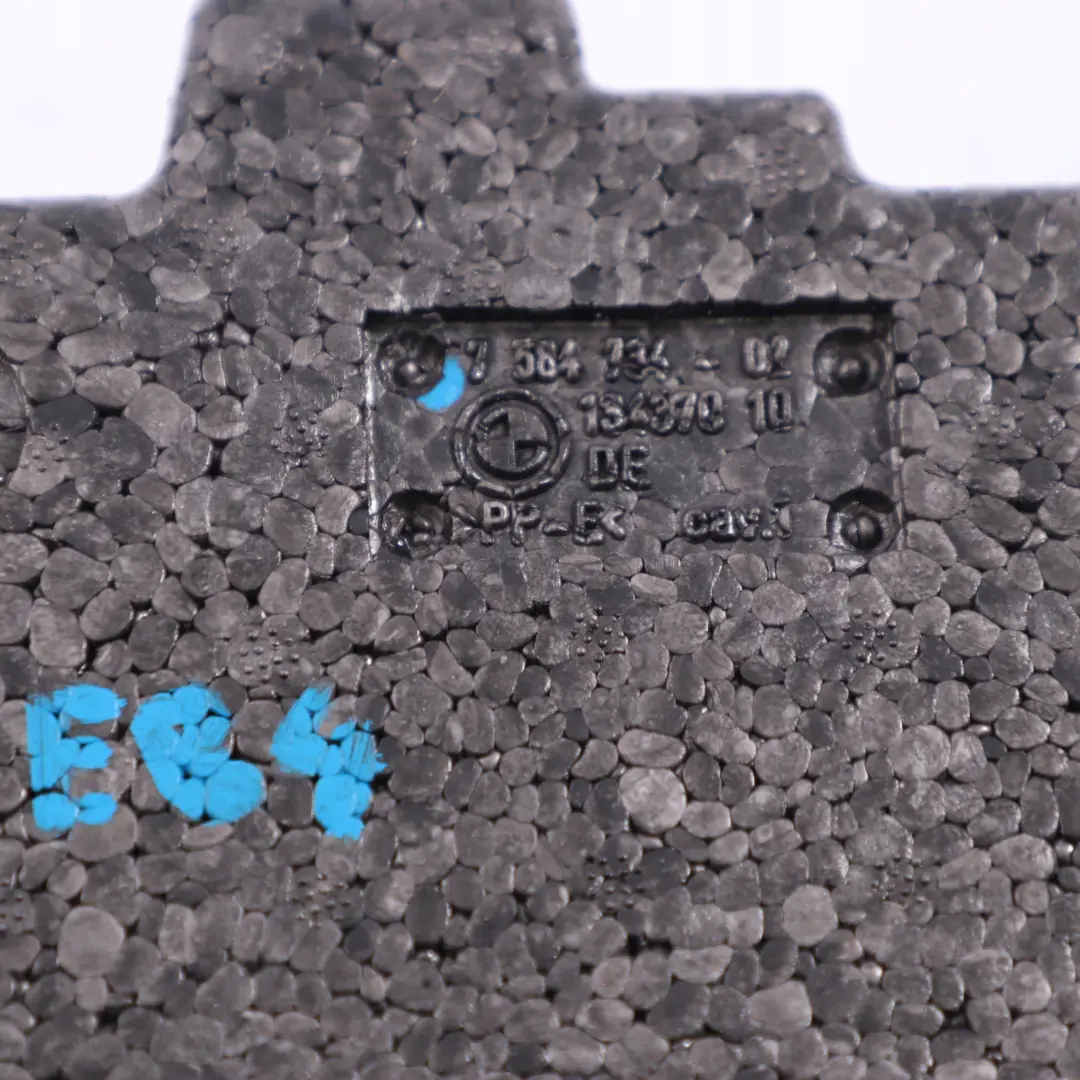 Soporte De Bateria Crashpad Espuma De Proteccion 6121 para BMW X1 E84 con número de pieza 7584734 BMW X1 E84 Soporte De Bateria Crashpad Espuma De Proteccion 6121 - SKU 7584734 - Número de pieza 7584734