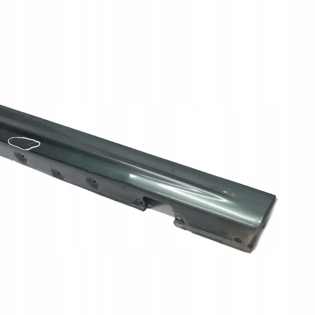 BMW 3 E46 Limousine Touring Schwellerleiste Schweller Rechts Silbergrau - A08 - SKU 9071632-OXF - Teilenummer 9071632