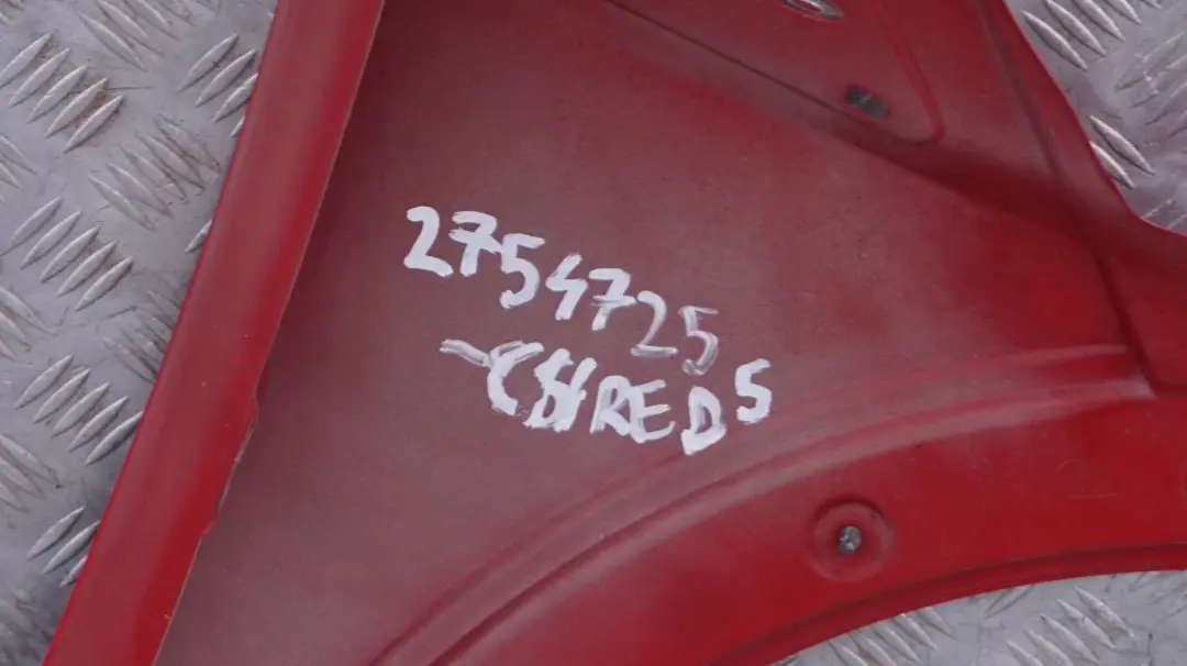 Mini R55 R56 R57 R58 R59 LCI Panneau Laterale Avant a Gauche Aile Chili Red - SKU 2754725-CHRED5 - Numéro de pièce 2754725