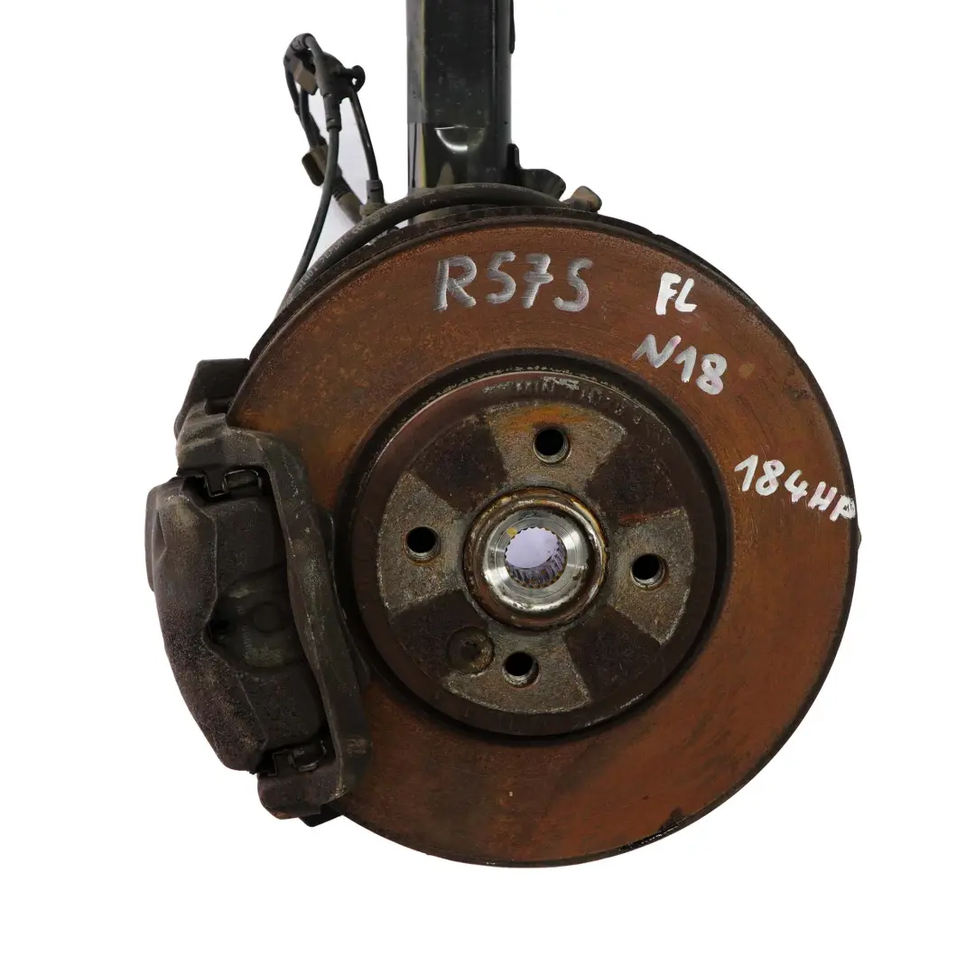 Mini Cooper S R57 Cabrio Delantero Izquierdo Muelle Pata Suspensión Freno Buje - SKU 6789553 - Número de pieza 6789553