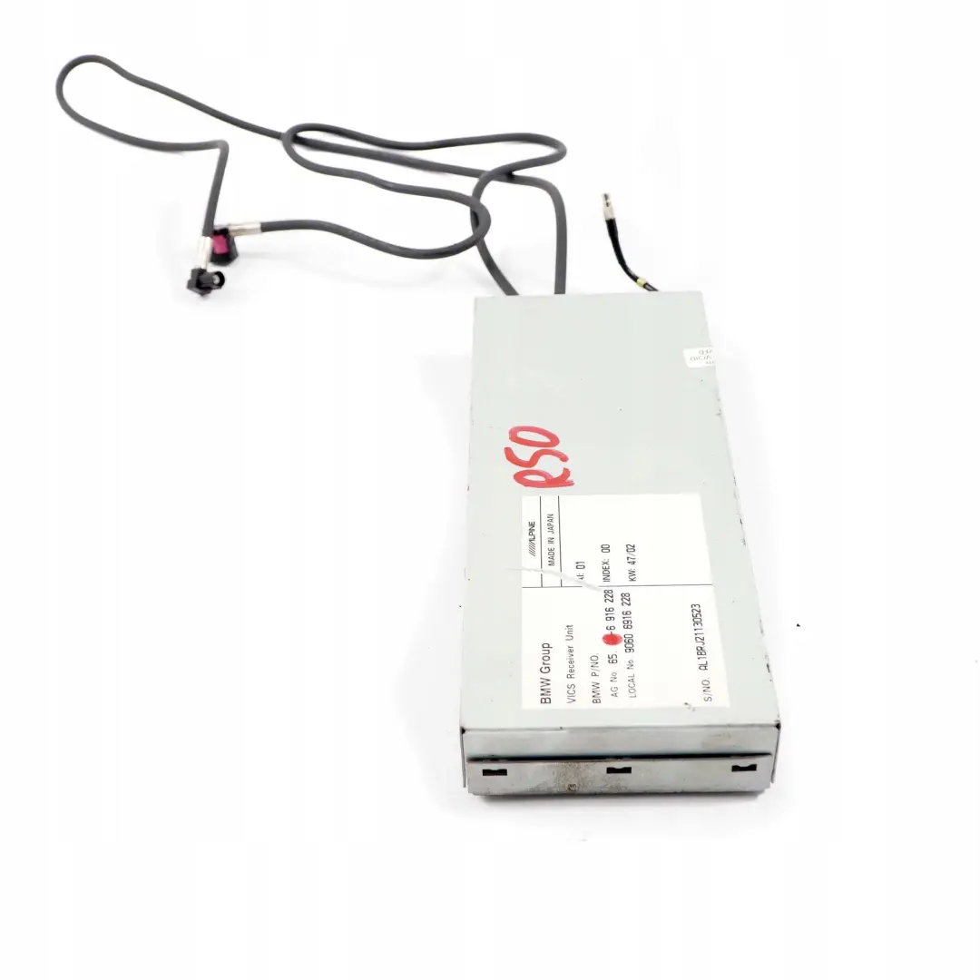 VICS Receiver Control Unit Module Japan to Mini Cooper R50 R53 with Part number 6916228 Mini Cooper R50 R53 VICS Receiver Control Unit Module Japan - SKU 6916228 - Part number 6916228