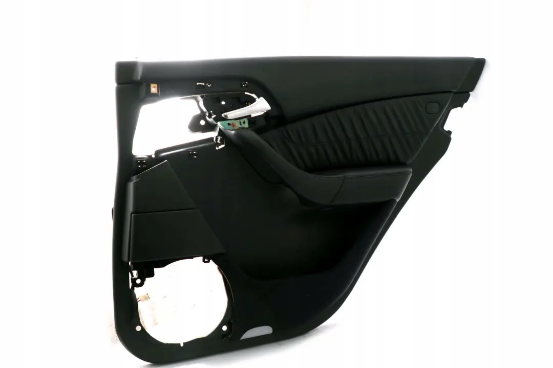 Benz S W220 Rear Right O/S Door Card Trim Panel Leather Anthracite to Mercedes with Part number A2207309662 Mercedes Benz S W220 Rear Right O/S Door Card Trim Panel Leather Anthracite - SKU A2207309662 - Part number A2207309662