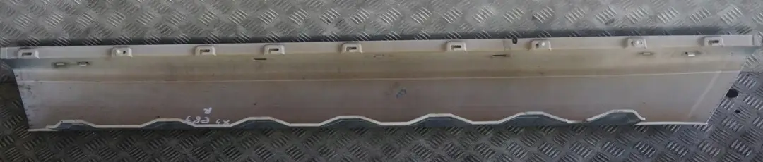 BMW X3 E83 Aerokit Faldon De umbral De puerta derecho Bluewater metalizado 896 - SKU 0302752-WB - Número de pieza 0302752
