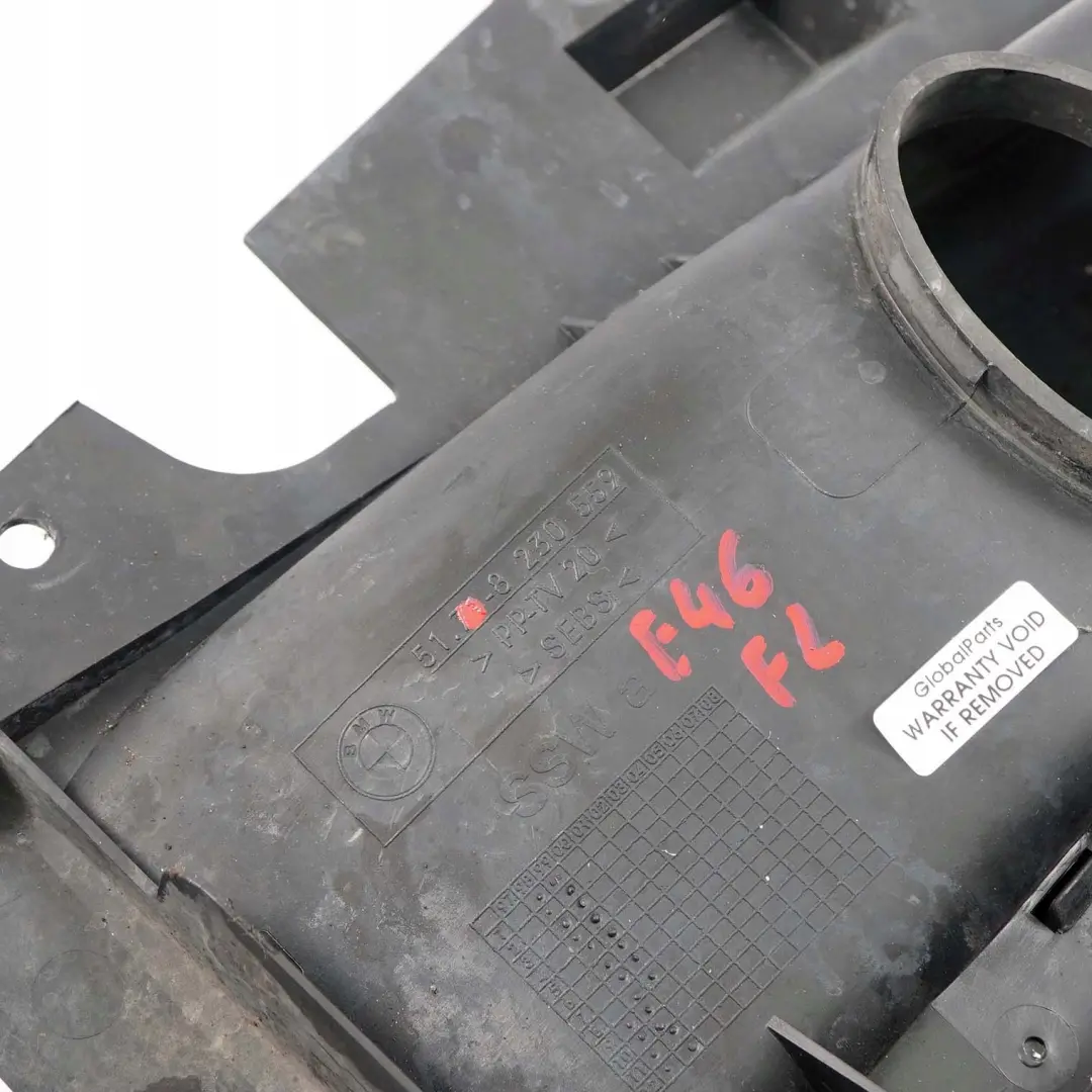 Brake Air Vent Duct Front Left N/S to BMW 3 Series E46 Saloon Touring with Part number 8230559 BMW 3 Series E46 Saloon Touring Brake Air Vent Duct Front Left N/S - SKU 8230559 - Part number 8230559