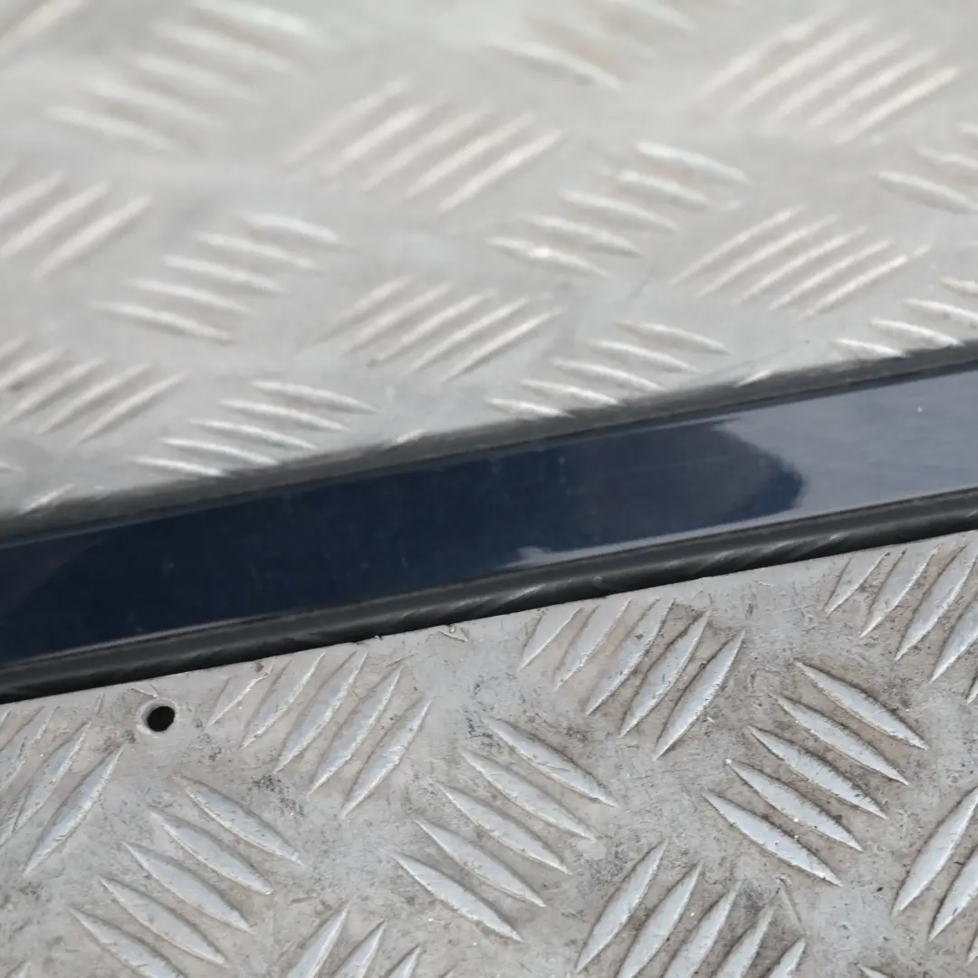 BMW 1 Series E81 E87 Left Roof Moulding Railing N/S Monacoblau Monaco Blue A35 - SKU 0032701-MB - Part number 32701
