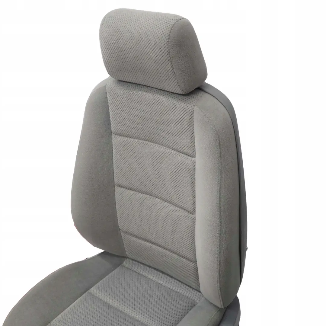 BMW E36 Saloon Touring Fabric Cloth Flock Pique Grey Front Left N/S Seat - SKU 8201687 - Part number 8201687