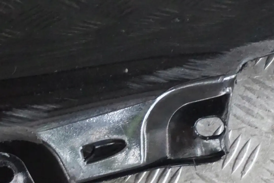 Mercedes CLC CL203 Door Sill Side Cover Skirt Left N/S Obsidian Black 197U - SKU A2036980554-OB - Part number A2036980554