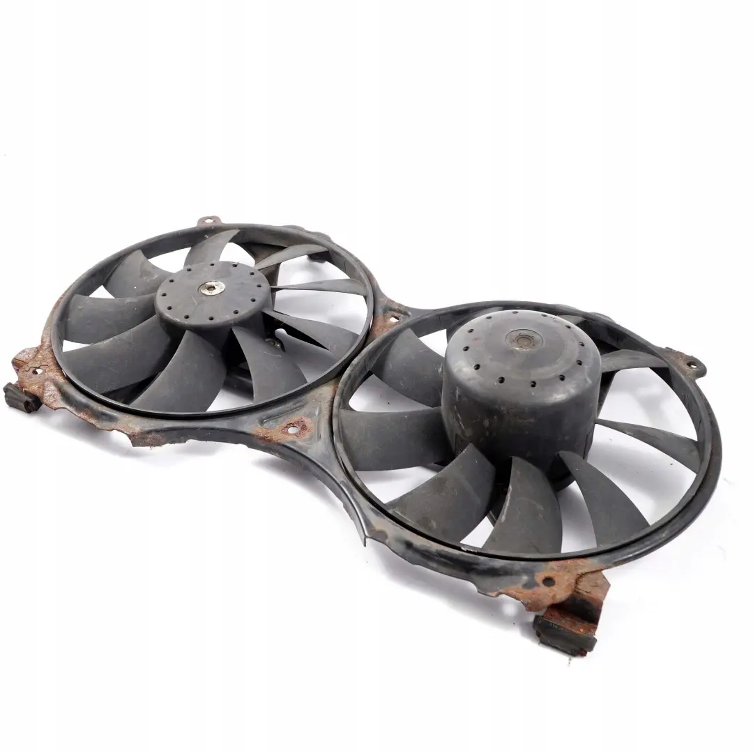 Mercedes-Benz W210 E 320 CDI Engine Cooling Radiator Double Fan to with Part number A0015003993 Mercedes-Benz W210 E 320 CDI Engine Cooling Radiator Double Fan - SKU A0015003993 - Part number A0015003993