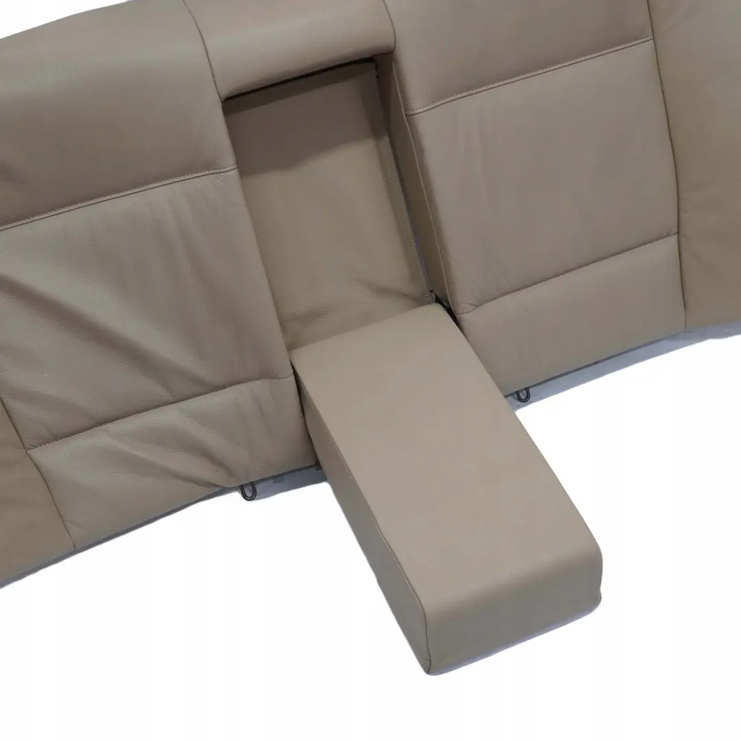 Back Backrest Cover Leather Montana Light Beige to BMW 3 E46 Saloon Rear Seat with Part number 8225910 BMW 3 E46 Saloon Rear Seat Back Backrest Cover Leather Montana Light Beige - SKU 8225910 - Part number 8225910