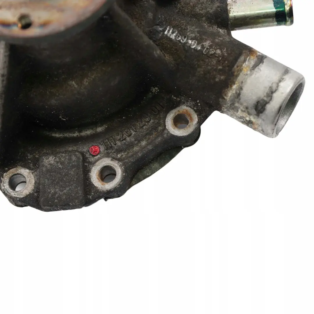 Mercedes-Benz C W203 M111 C 180 Coolant Mechanical Water Pump A1112012301 to with Part number A1112004301 Mercedes-Benz C W203 M111 C 180 Coolant Mechanical Water Pump A1112012301 - SKU A1112004301 - Part number A1112004301