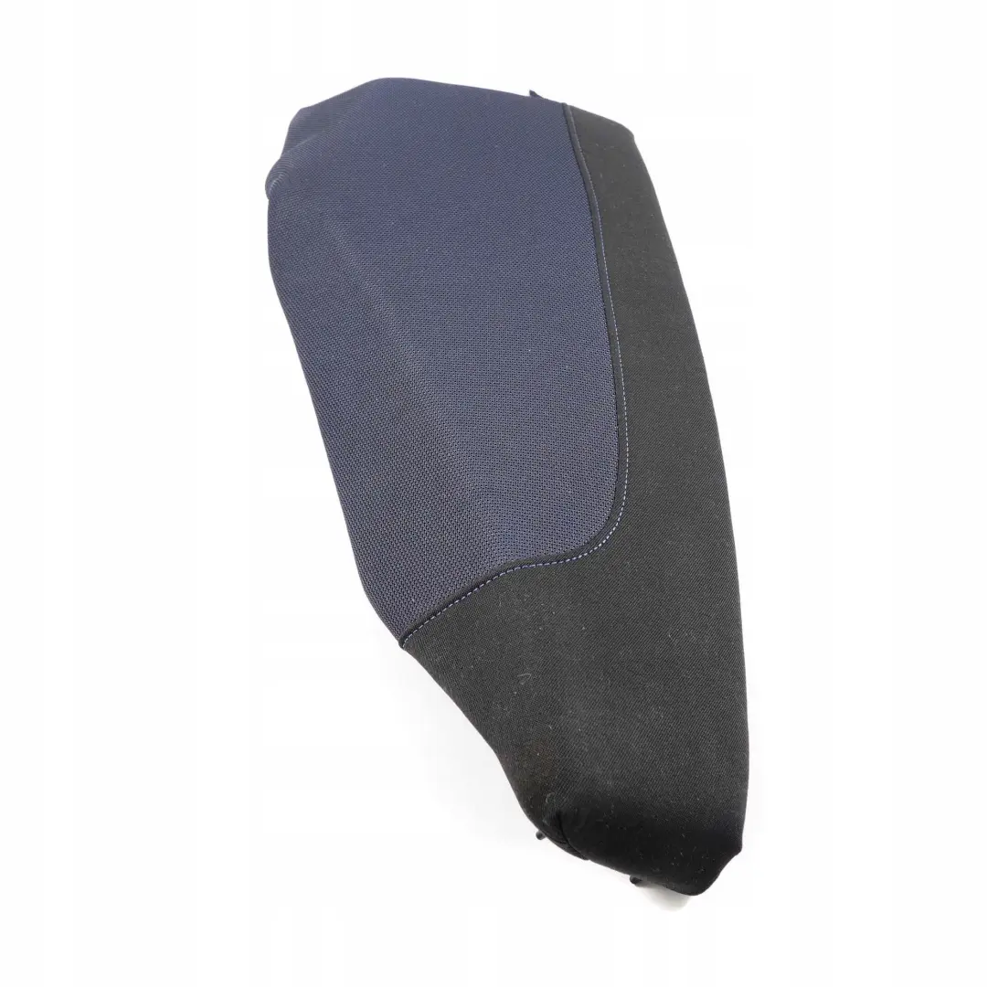 Side Finisher Cloth Rear Seat Right O/S Network Monaco Blue to BMW 1 Series E81 with Part number 9158962 BMW 1 Series E81 Side Finisher Cloth Rear Seat Right O/S Network Monaco Blue - SKU 9158962 - Part number 9158962