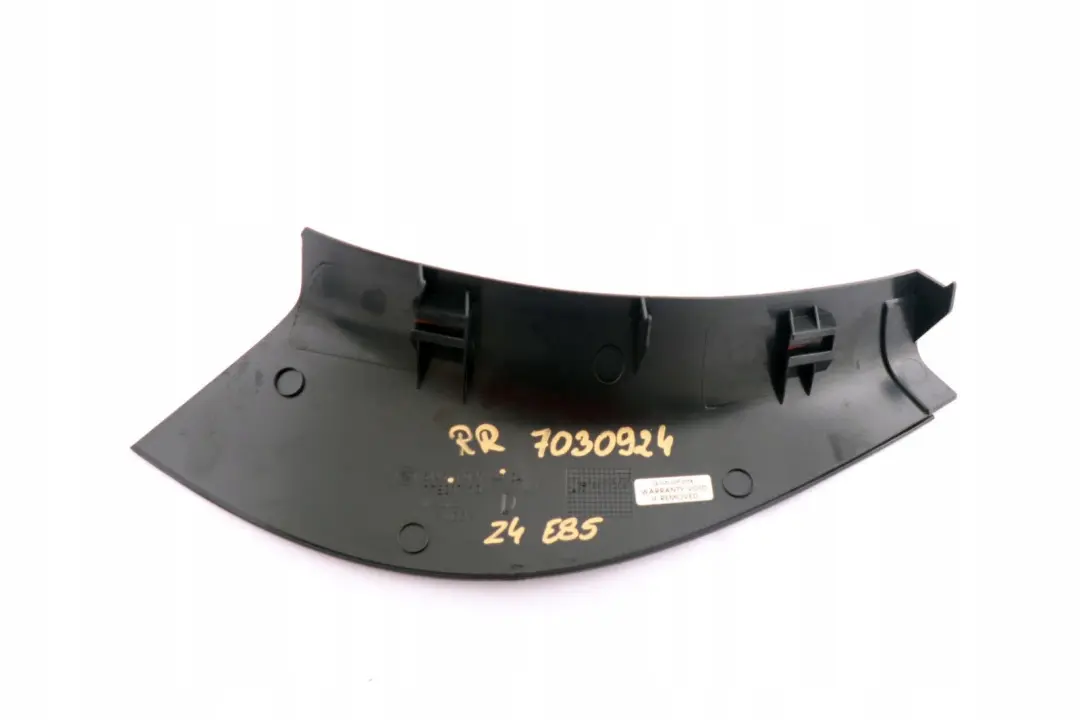 Bouchon Droit Anthracite Noir 5147 pour BMW Z4 E85 E86 à propos du numéro de pièce 7030924 BMW Z4 E85 E86 Bouchon Droit Anthracite Noir 5147 - SKU 7030924 - Numéro de pièce 7030924