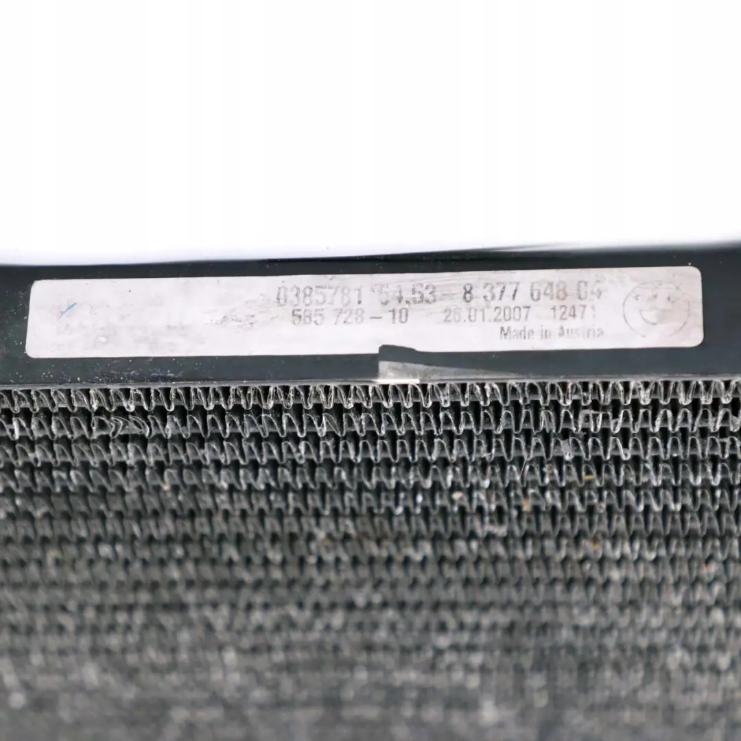 Condenser A/C Air Conditioning Radiator to BMW 3 X3 Series E46 E83 Diesel with Part number 64538377648 BMW 3 X3 Series E46 E83 Diesel Condenser A/C Air Conditioning Radiator - SKU 8377648 - Part number 64538377648