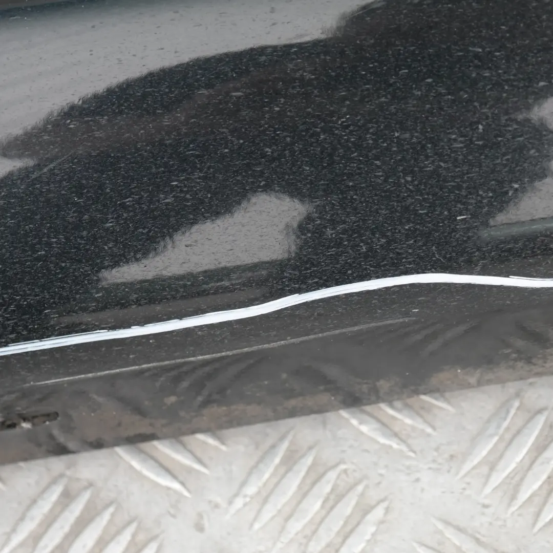BMW E87 LCI M Sport Listello Portiera Apertura Gonna Destra Black Zaffiro - SKU 0033556-BS1 - Numero di parte 33556