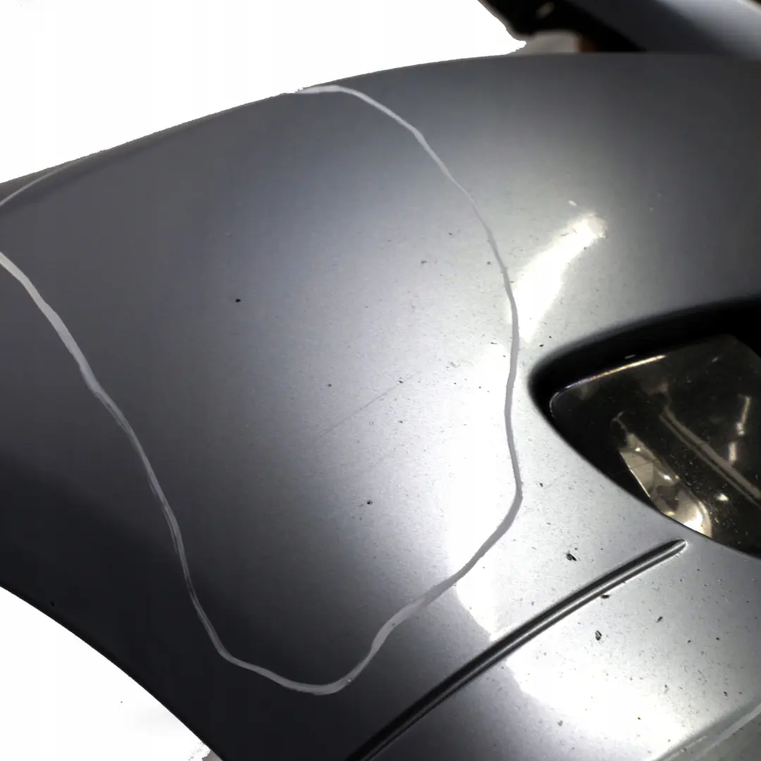 Front Bumper Trim Panel Complete Bluewater Metallic - 896 to BMW 3 E90 E91 LCI with Part number 0036838 BMW 3 E90 E91 LCI Front Bumper Trim Panel Complete Bluewater Metallic - 896 - SKU 0036837-WB - Part number 0036838