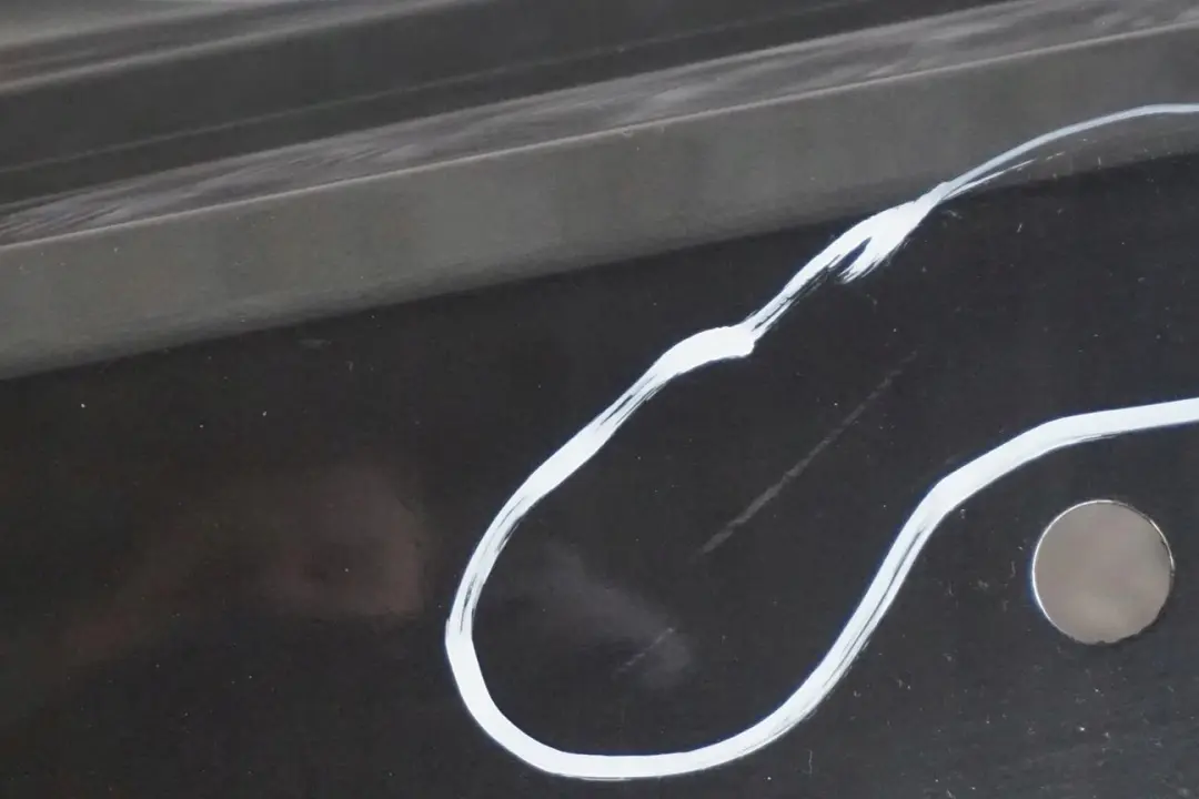 Bumper Trim Panel Mineralgrau Grey to BMW 2 Series F22 F23 Sport Line Rear with Part number 7390348 BMW 2 Series F22 F23 Sport Line Rear Bumper Trim Panel Mineralgrau Grey - SKU 7390348-MG - Part number 7390348