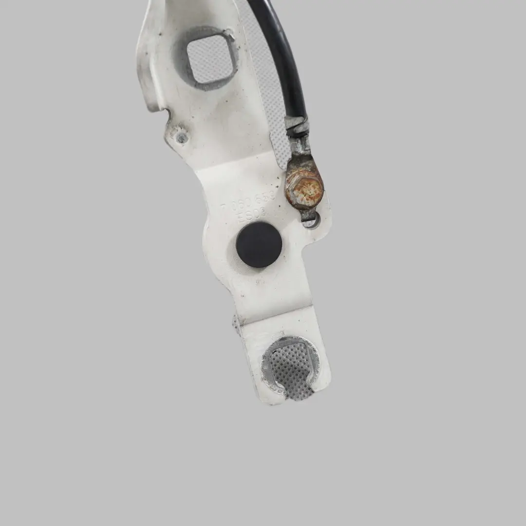 BMW E81 E87 A Gauche Charniere Rabat Blanc des Alpes Blanc - SKU 7191213-AW - Numéro de pièce 7060559