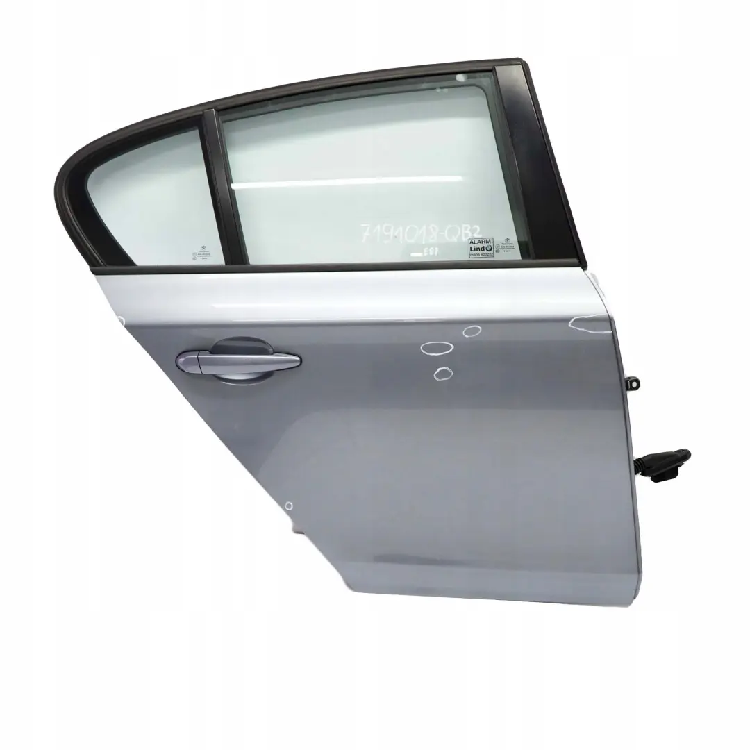 Tür Hinten Rechts Quarzblau Blau Metallic für BMW 1 er E87 LCI mit Teilenummer 41527191018 BMW 1 er E87 LCI Tür Hinten Rechts Quarzblau Blau Metallic - SKU 7191018-QB2 - Teilenummer 41527191018