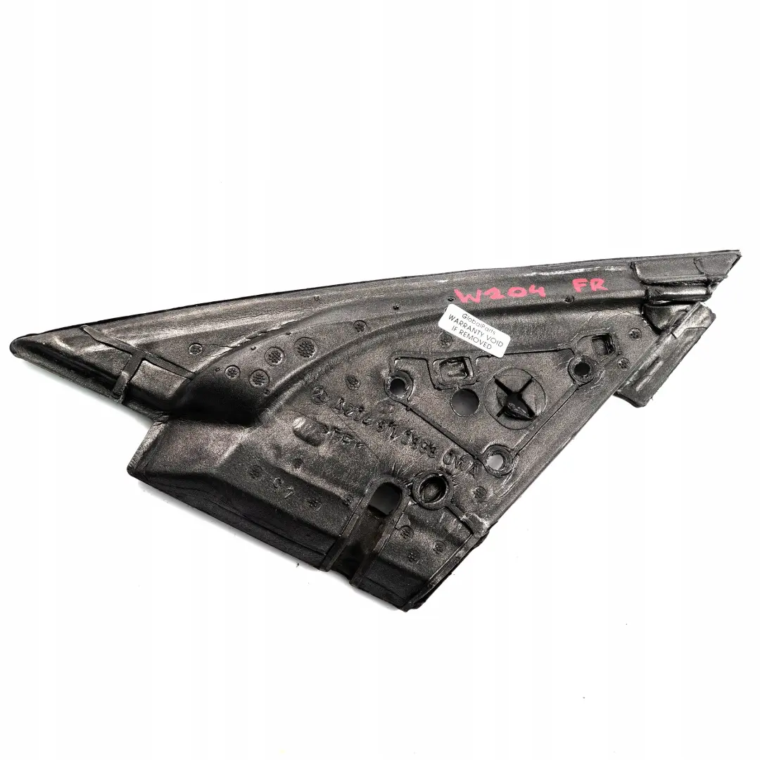 Mercedes-Benz C-Class W204 Front Right Wing Mirror Triangle Foam to with Part number A2048110898 Mercedes-Benz C-Class W204 Front Right Wing Mirror Triangle Foam - SKU A2048110898 - Part number A2048110898