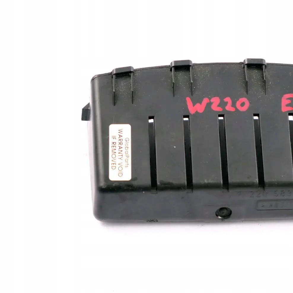 Consola Central Estante Trasero Bandeja Almacenamiento para Mercedes W220 con número de pieza A2206830191 Mercedes W220 Consola Central Estante Trasero Bandeja Almacenamiento - SKU A2206830191 - Número de pieza A2206830191