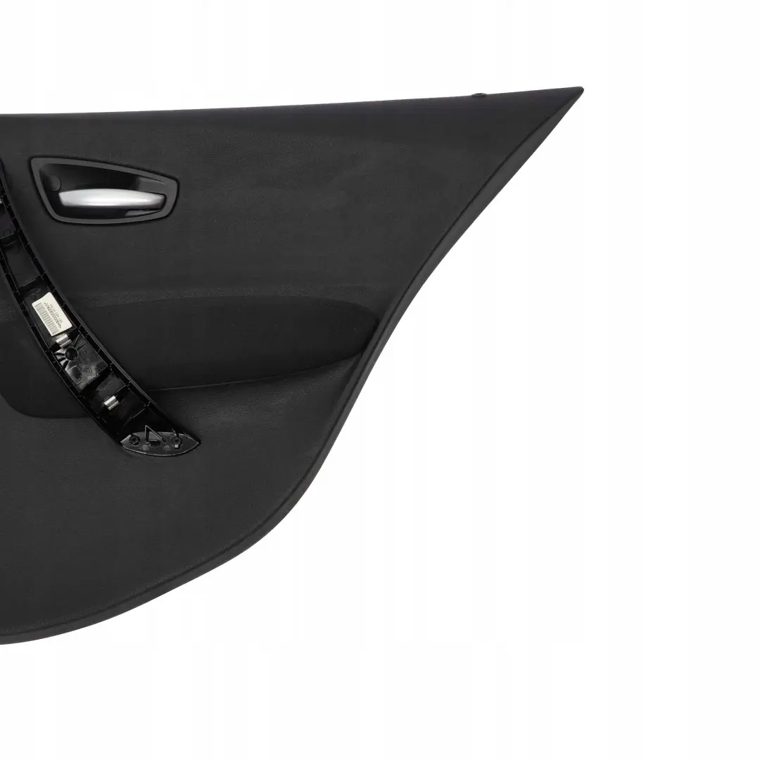 Trasera Derecha O / S Tela Interior Tarjeta De Puerta Panel Trim Negro para BMW E87 con número de pieza 7133352 BMW E87 Trasera Derecha O / S Tela Interior Tarjeta De Puerta Panel Trim Negro - SKU 7133352 - Número de pieza 7133352