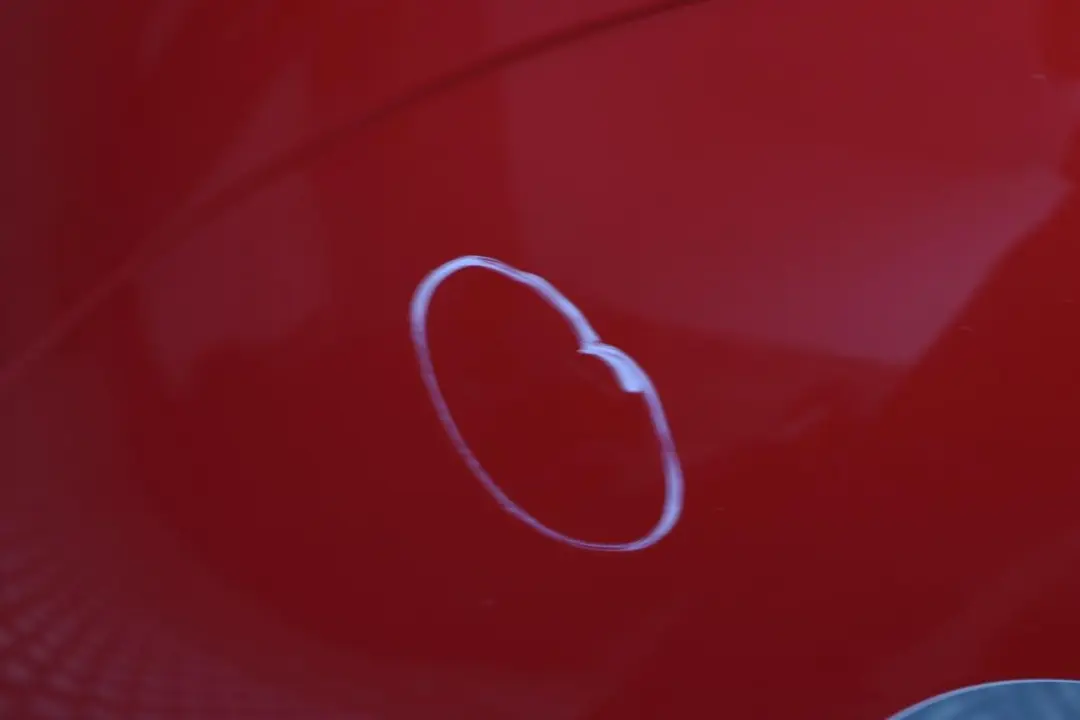BMW Z4 Series E85 1 Convertible Rear Bumper Trim Panel Hellrot Bright Red - 314 - SKU 0034437-HELL1 - Part number 0034437