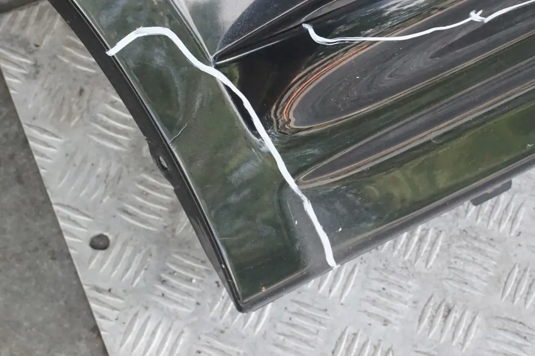 BMW X3 er E83 Verkleidung Trittbrett vorne rechts Black Sapphire Schwarz - 475 - SKU 3401810-BS - Teilenummer 3401810