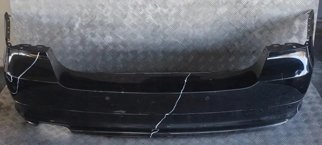 Lift Rear Bumper Trim Panel PDC Schwarz 2 Black - 668 to BMW 3 Series E90 LCi 1 with Part number 0036875 BMW 3 Series E90 LCi 1 Lift Rear Bumper Trim Panel PDC Schwarz 2 Black - 668 - SKU 0036875-SCH1 - Part number 0036875