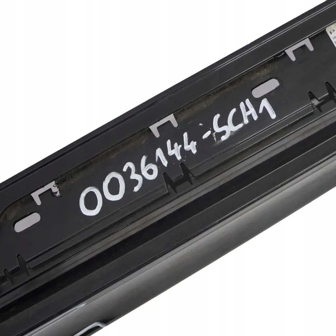 BMW 1 E87 LCI Sill Strip Side Skirt Right O/S Schwarz 2 Black - 668 - SKU 0036144-SCH1 - Part number 0036144