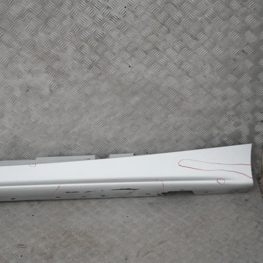 BMW 1 SERIES 22 E87 Sill strip side skirt left N/S Titansilber Metallic Silver - SKU 0032949-TS22 - Part number 32949