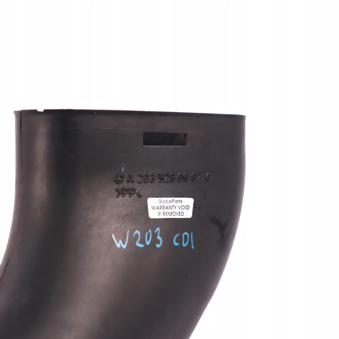 Mercedes-Benz W203 200 220 CDI Moteur Air Admission Tuyau a Gauche pour à propos du numéro de pièce A2035280607 Mercedes-Benz W203 200 220 CDI Moteur Air Admission Tuyau a Gauche - SKU A2035280607 - Numéro de pièce A2035280607