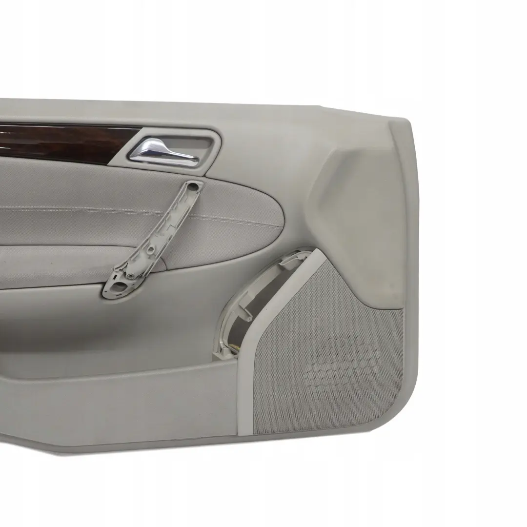  Mercedes-Benz C W203 Front Left N/S Door Card Trim Panel Cloth Alpaca Grey - SKU A2037202972 - Part number A2037202972