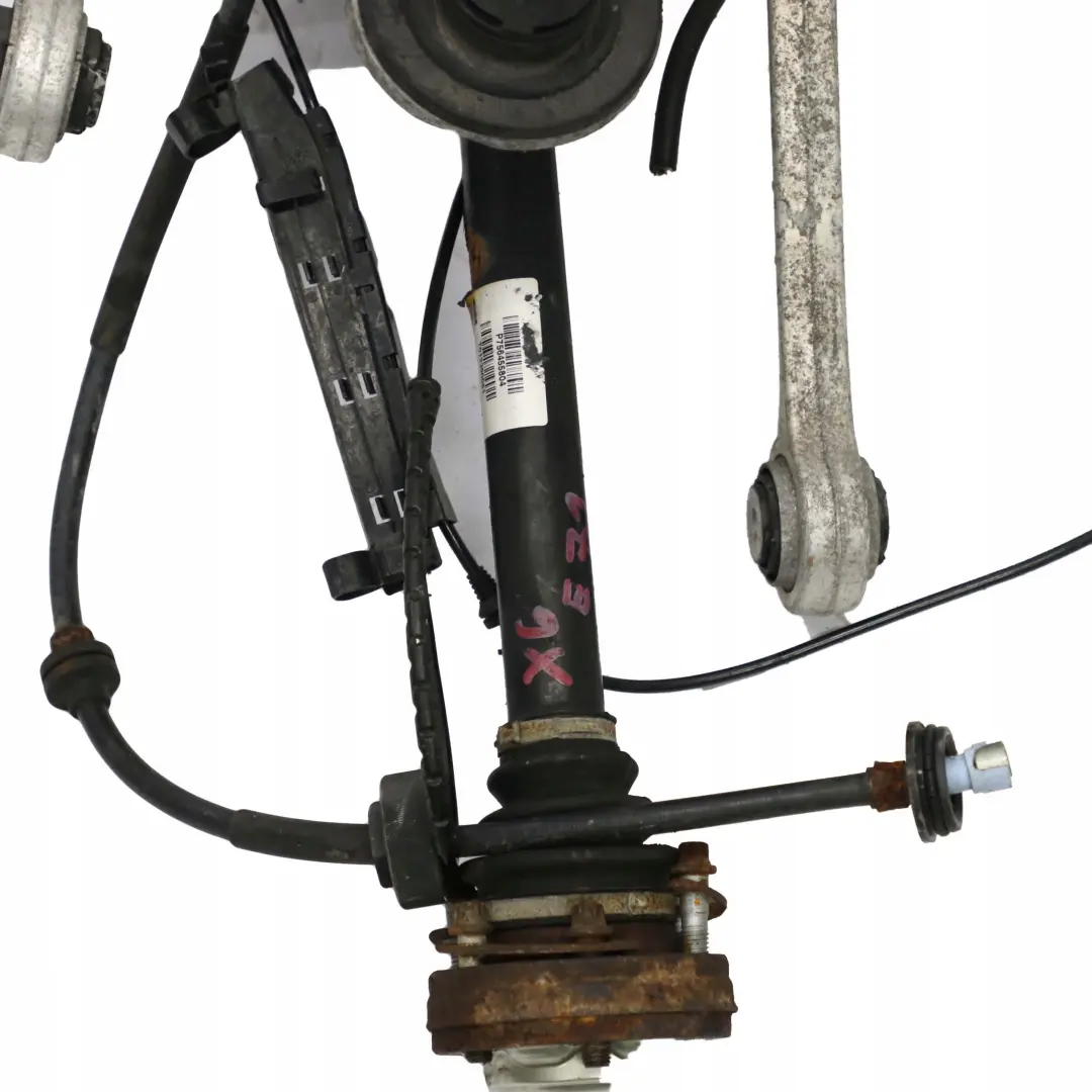 N57 Suspensión Trasera Derecha Pierna Freno Disco Portarruedas para BMW X6 E71 30d con número de pieza 6879102 BMW X6 E71 30d N57 Suspensión Trasera Derecha Pierna Freno Disco Portarruedas - SKU 6879102-2 - Número de pieza 6879102