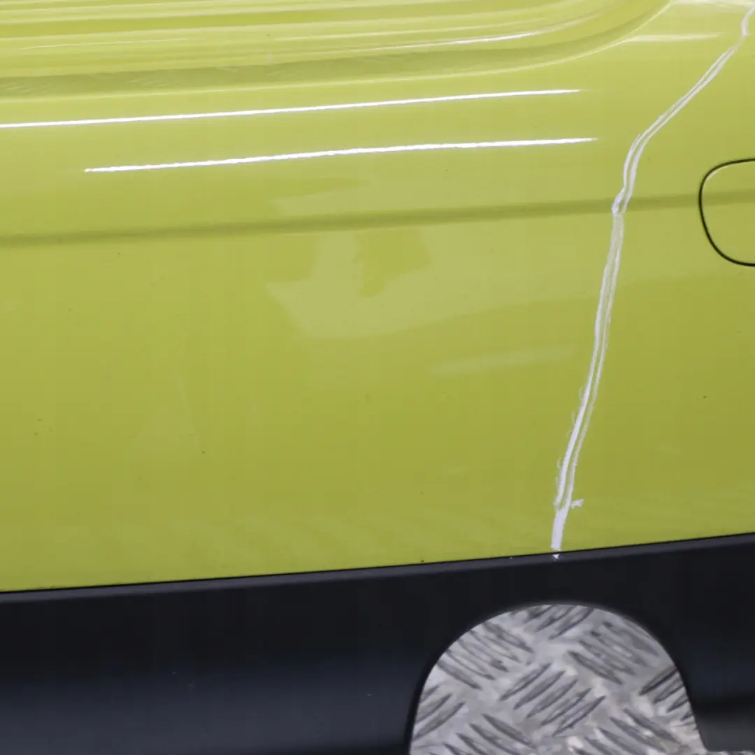 Stossfänger Hinten Interchange Yellow Gelb - A95 für BMW Mini Cooper R56 R57 mit Teilenummer 0430249 BMW Mini Cooper R56 R57 Stossfänger Hinten Interchange Yellow Gelb - A95 - SKU 0430249-INTER - Teilenummer 0430249