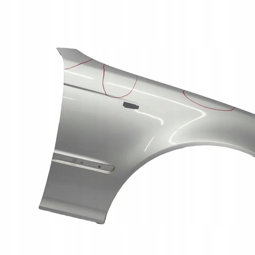 BMW E46 Saloon Touring Front Right O/S Side Panel Fender Wing Titansilber - 354 - SKU 7042324-TS - Part number 7042324