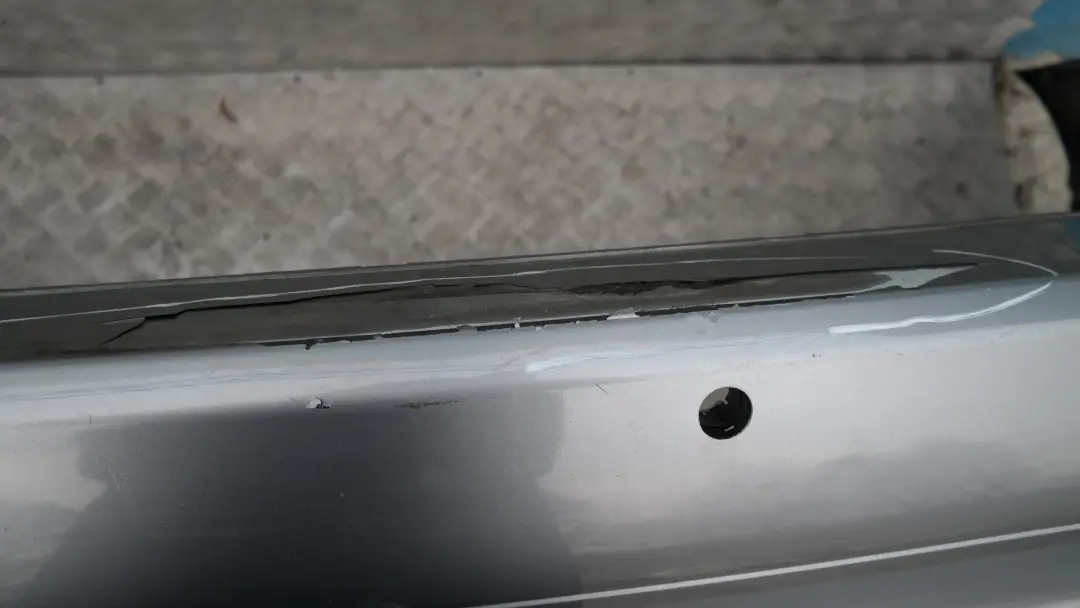  Genuine BMW 5 SERIES E61 Rear Bumper Trim Panel PDC Silbergrau A08 Silver Grey - SKU 0306983-SBG - Part number 51120306983