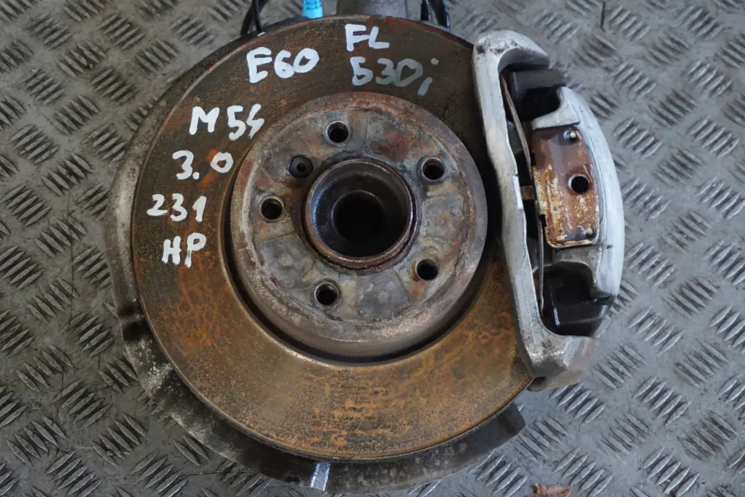 BMW 5 Series E60 530i M54 Front Left N/S Spring Strut Hub Leg Brake Caliper - SKU 6764459 - Part number 6764459
