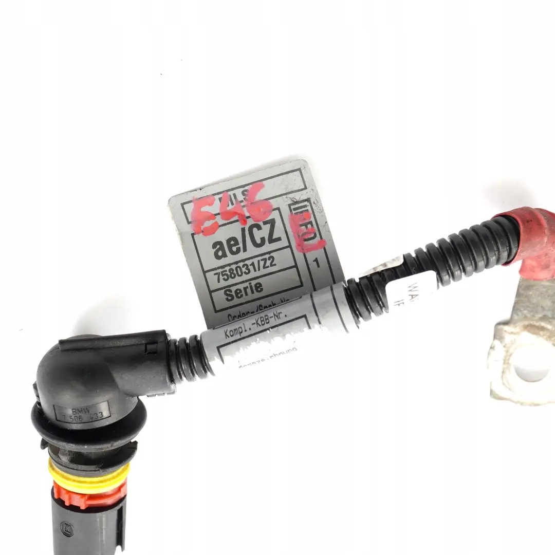 M47N Lead For Preheater System Diesel to BMW 3 Series E46 with Part number 7787578 BMW 3 Series E46 M47N Lead For Preheater System Diesel - SKU 7787578 - Part number 7787578