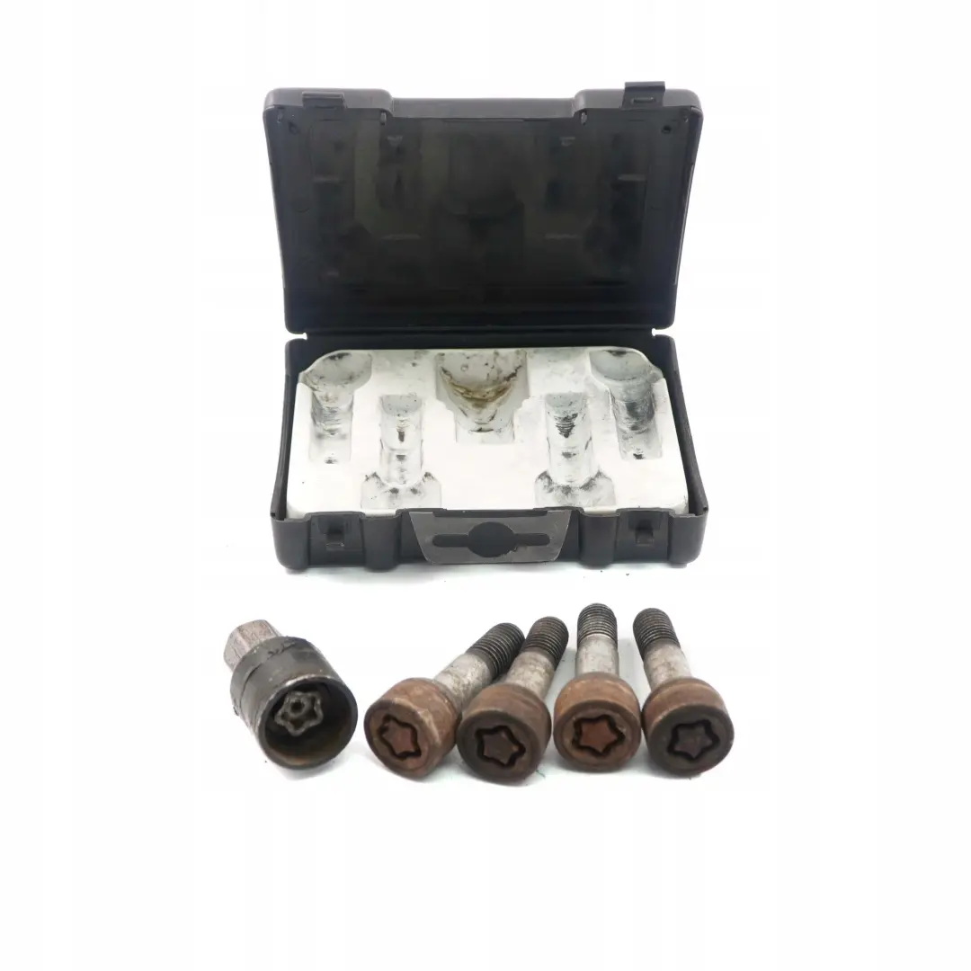 Mercedes-Benz C CLK Class W203 C209 Wheel Bolts Front Rear Set Box to with Part number A2035800010 Mercedes-Benz C CLK Class W203 C209 Wheel Bolts Front Rear Set Box - SKU A2035800010-1 - Part number A2035800010