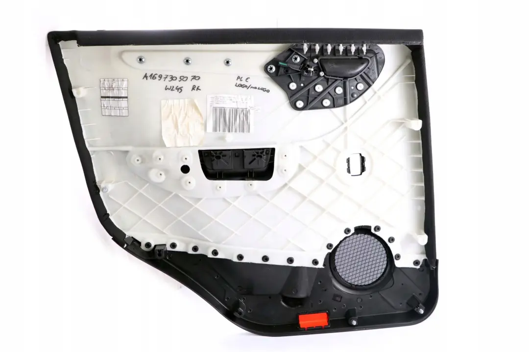 Mercedes B Class W245 Rear Right O/S Door Card Trim Panel Cloth Black - SKU A1697305070-1 - Part number A1697305070