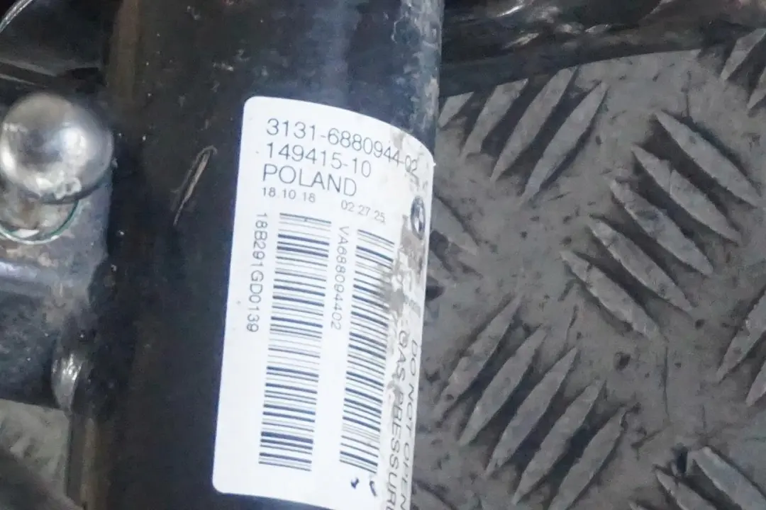 M140i B58 M Amortisseurs Sport Amortisseur Pivotement avant Gauche pour BMW 1 F20 à propos du numéro de pièce 6880944 BMW 1 F20 M140i B58 M Amortisseurs Sport Amortisseur Pivotement avant Gauche - SKU 6880944 - Numéro de pièce 6880944