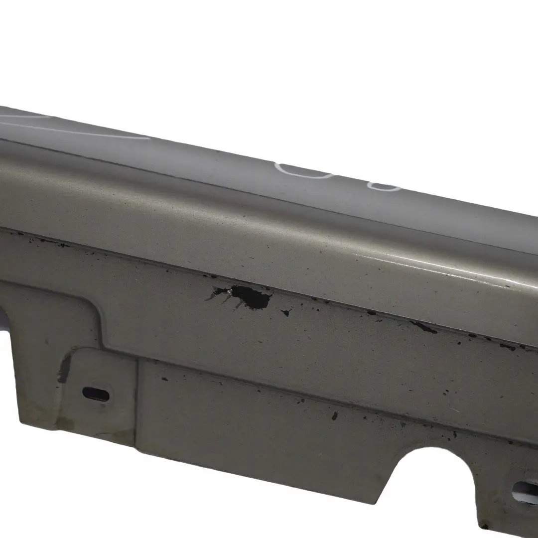 BMW 5 F10 F11 Schwellerleiste Schweller Blende Rechts Kaschmirsilber - A72 - SKU 2209828-KAS - Teilenummer 2209828
