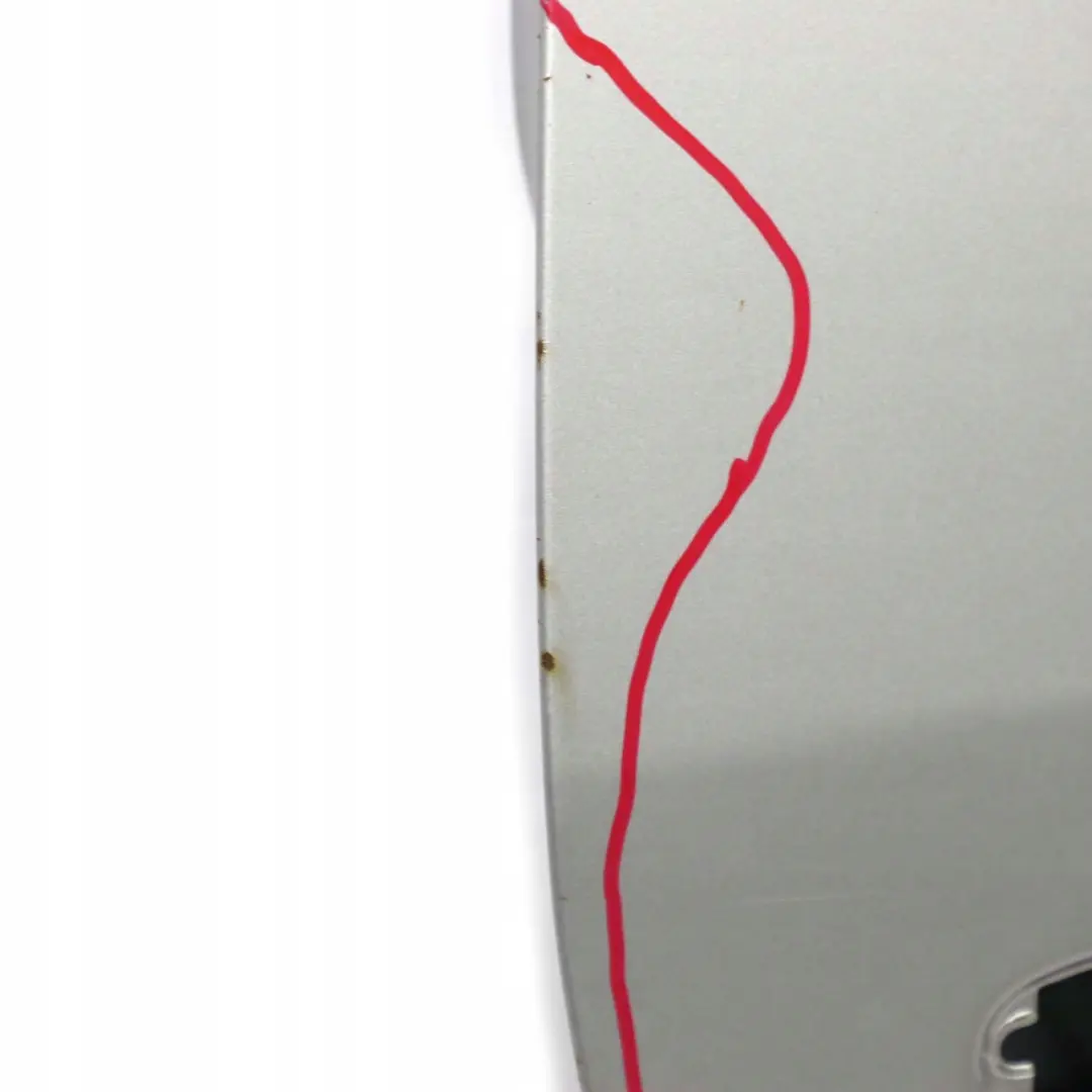 Mercedes W168 Puerta Trasera Derecha Plata Claro Lunar Metalizado - 706 - SKU A1687302405-MOON - Número de pieza A1687302405
