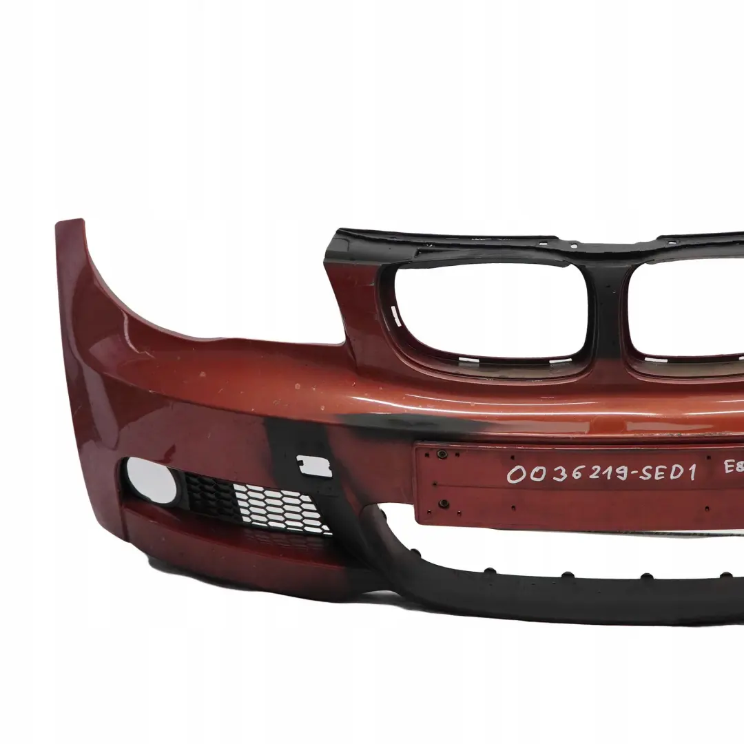 BMW 1 E82 E88 1 M Sport Front Bumper Trim Panel Sedonarot Red Metallic - A79 - SKU 0036219-SED1 - Part number 0036219