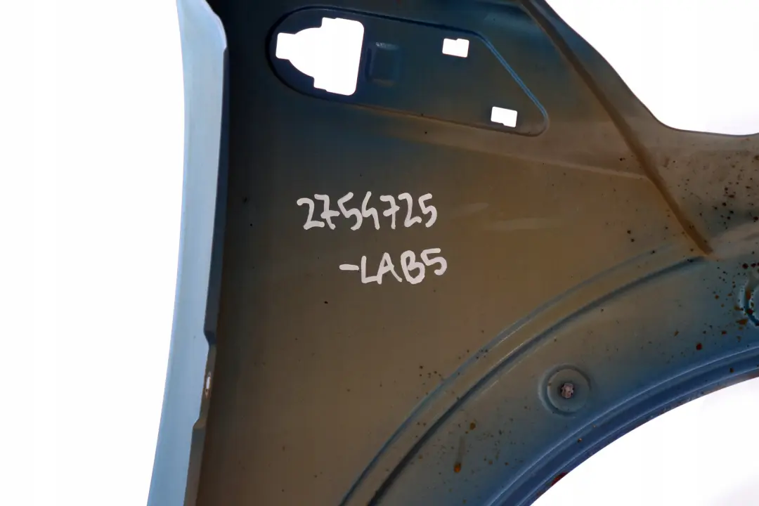 Mini R55 R56 R57 R58 R59 Panneau Laterale Avant a Gauche Aile Laser Bleu - SKU 2754725-LAB5 - Numéro de pièce 2754725